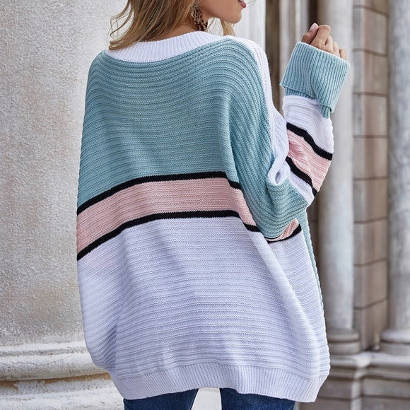 Oversized Relaxing Sweater Blue