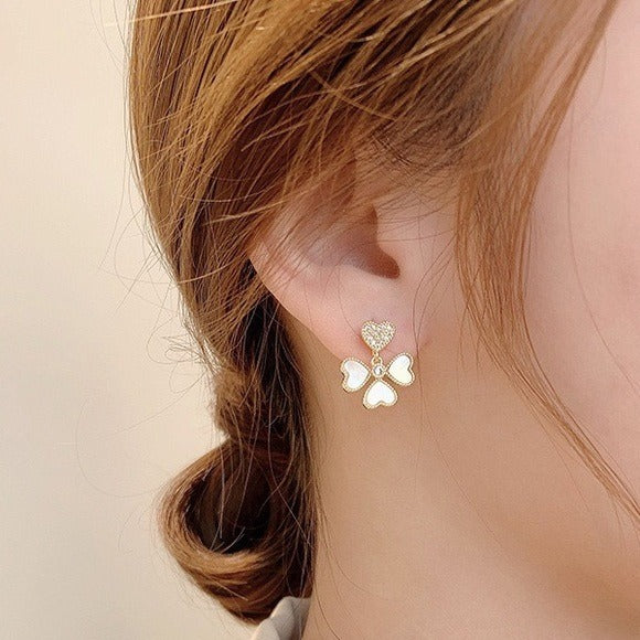 Clover Shell Earrings