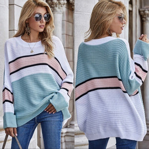 Oversized Relaxing Sweater Blue